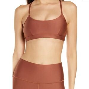 Alo Intrigue Bra in Rust 🧡